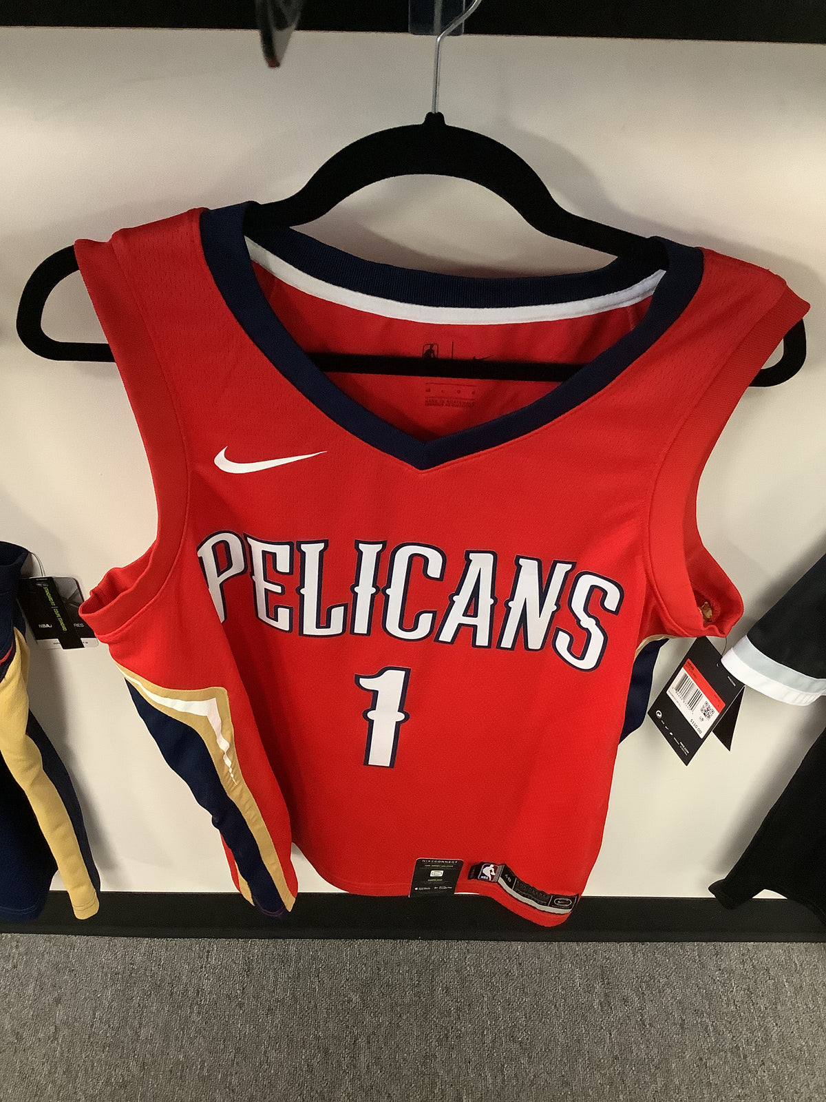 Zion Williamson New Orleans Pelicans Nike Fanatics Autographed Basketball Jersey