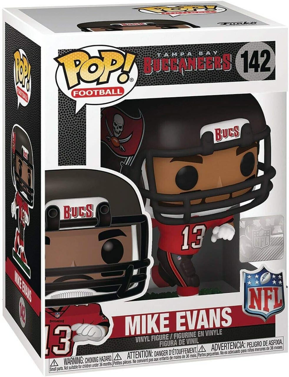 Mike Evans Funko Pop Football 142 W/ Protector