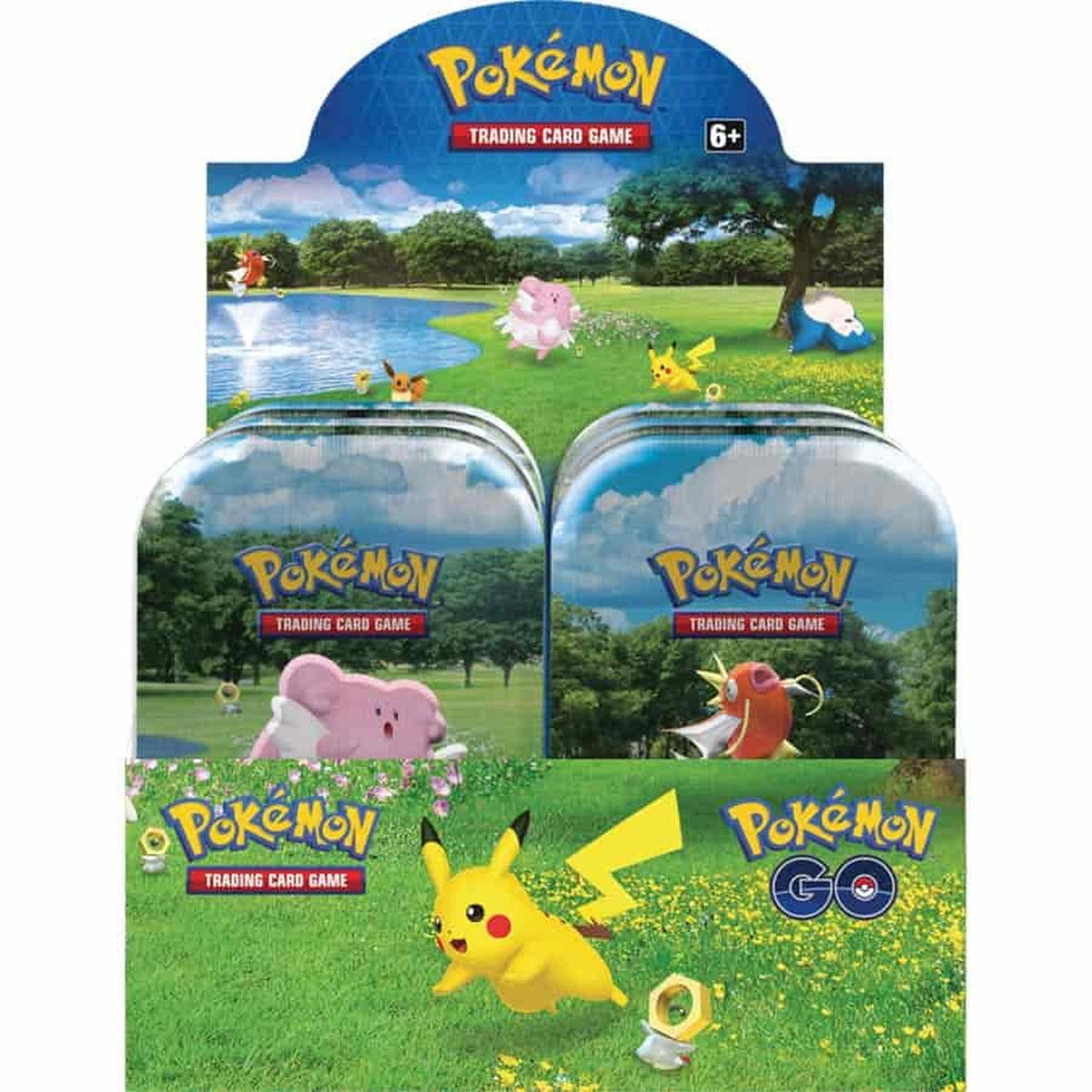 Pokemon GO Mini Tin - 40 Tin Case