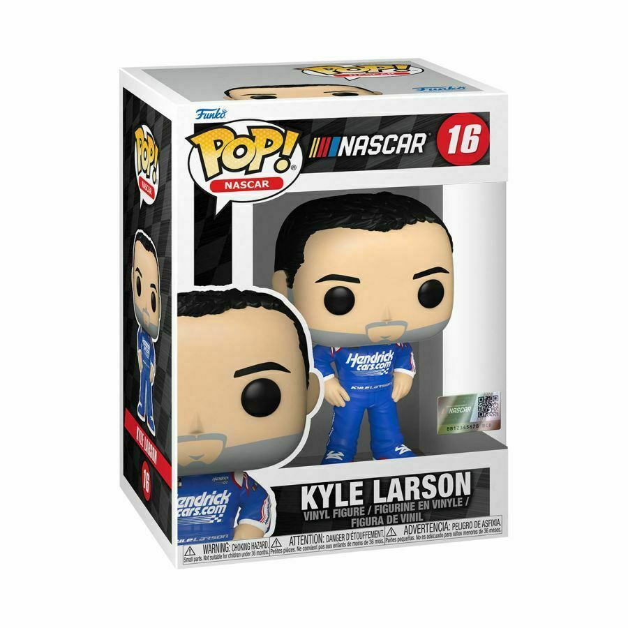 Kyle Larson Funko Pop NASCAR (Henrick) 16 W/ Protector