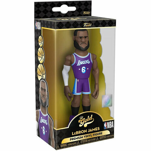 Lebron James Gold 5&quot; Funko Pop NBA (Los Angeles Lakers) (City Uniform)