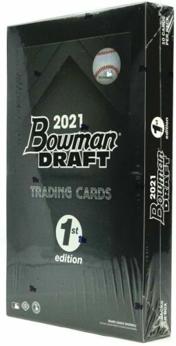 2021 Bowman Draft Baseball 1st Edition Box