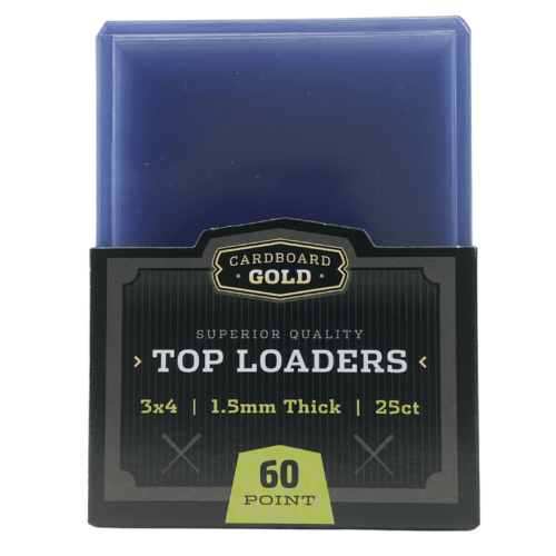 Cardboard Gold 60 pt Toploader
