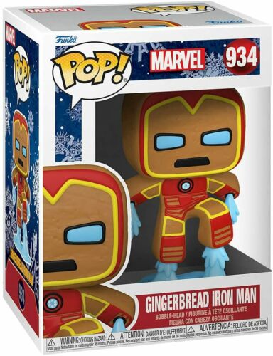 Iron Man Funko Pop Marvel Holiday 934 W/ Protector
