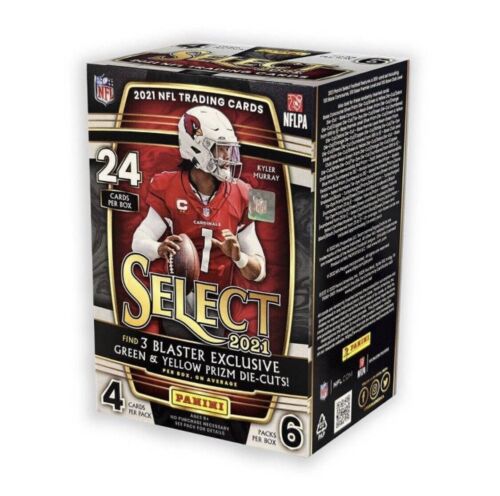2021 Select Football Factory Sealed Blaster Box (Green and Yellow)