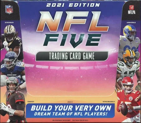 2021 Panini NFL Five Trading Card Game Starter Kit Box (10 Decks)