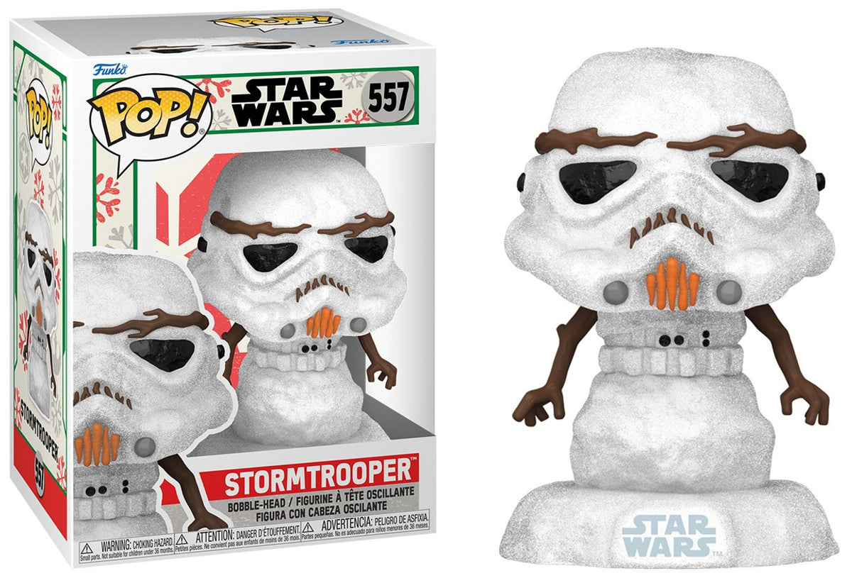 Stormtrooper Funko Pop Star Wars Holiday 557 W/ Protector